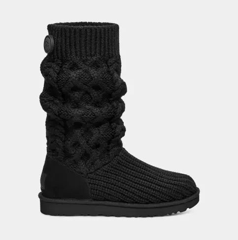 Women's Classic Cardi Twisted Knit Boot